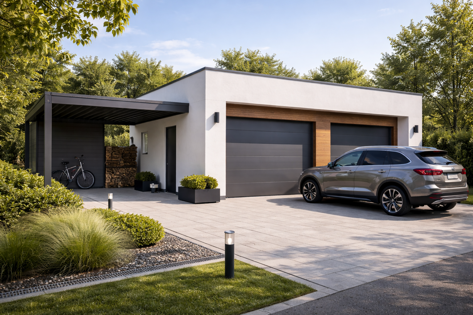 Гаражі та господарські споруди